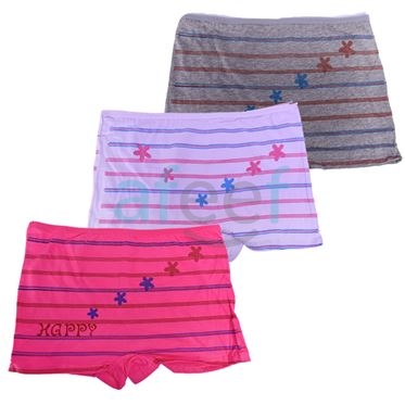 Picture of Panties Boxer Free Size Set Of 3 Pcs (A337-1)