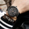 Picture of Curren cr-8330  black Rosegold Analog Watch for Men