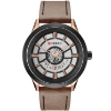 Picture of Curren cr-8330 Brown Grey Analog Watch for Men