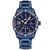 Picture of Naviforce nf-9117 Metal Blue Analog Watch for Men
