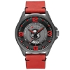 Picture of Curren cr-8305 Red Black Analog Watch for Men