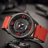 Picture of Curren cr-8305 Red Black Analog Watch for Men