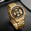 Picture of Naviforce nf-9150 Metal Gold Black Analog Watch for Men