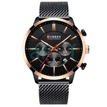 Picture of Curren cr-8340 Black Gold Analog Watch for Men