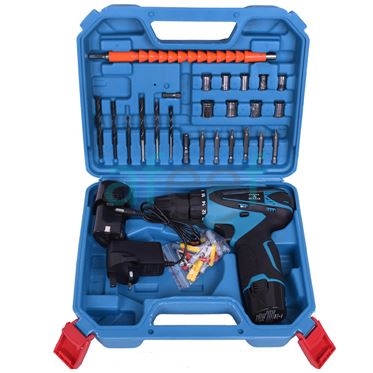 Picture of Cordless Drill Toolkit Set of 52 pcs (53985)