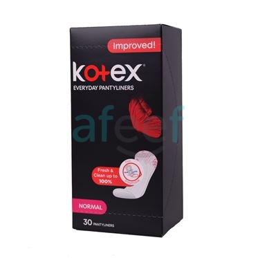 Picture of Kotex Everyday Scented Panty liners Normal 30 pack 