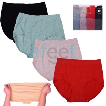 Picture of Raj Fashion Stretchable Panty Free Size Set of 4 (Style 38-1)