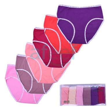 Afeef Online. Women's Underwear Free Size Set of 6 Pieces (Style41)