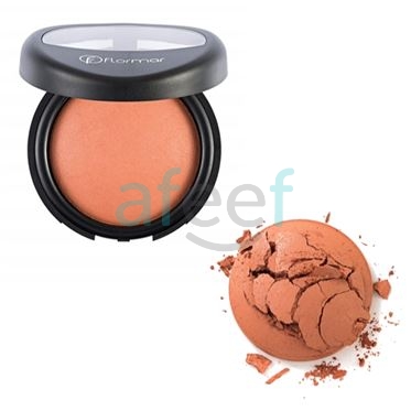 Picture of Flormar Baked Blush-on Velvety Texture on your Cheeks Pure Peach Matte (48)