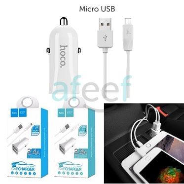 Picture of Hoco Car Charger Dual USB Charging MICRO USB  (Z12)