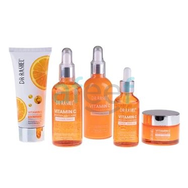 Picture of Dr Rashel Vitamin C 5in1 Brightening & Anti-Aging Skin Care Series (1557)