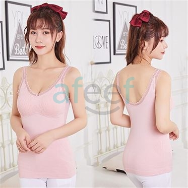 Picture of Lace Mesh Padded Camisole Free Size (6003)