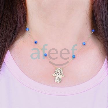 Picture of Hamsa Choker Shape Pendant (KW08)