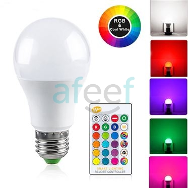 Picture of RGB LED Bulb With Remote (LMP73)