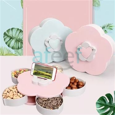 Picture of Rotating Five Compartments Flower Candy Box (LMP475)