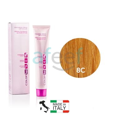 Picture of ING HAIR COLORING CREAM made in italy 100ML (8C)
