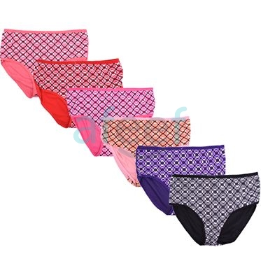 Picture of Women Panty Briefs Set Of 3 Pcs (B112)