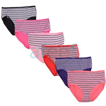 Picture of Women Panty Briefs Set Of 3 Pcs (B114)