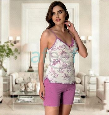 Picture of Shorts & Sleeveless Set Made in Turkey (11146)