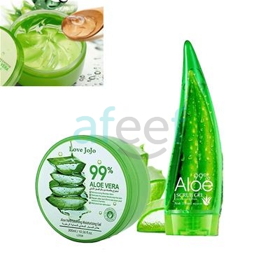 Picture of Love Jojo Aloe Vera Gel  Moisturizing & Scrub Gel  300 ml + 200ml (LMP172)