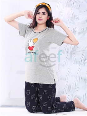 Picture of Feelings Cotton Women Pajama Set (533-5)