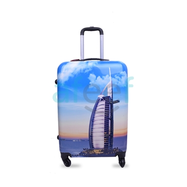 Picture of Stylish Fiber 4 Wheel Luggage 28 Inch (Burj Al Arab)