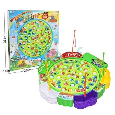 Picture of Musical Rotating Fishing Play Game Set (LMP231)