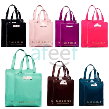 Picture of ‘TAKE A Break’ Fancy Shopper Bag Medium (SB54)