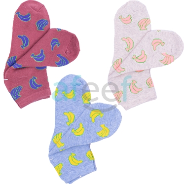 Picture of Winter Thick Ankle Socks Assorted Colors Set of 3 pair (AWS09)