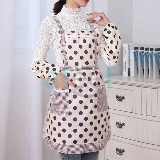 Picture of Polka Dot Pattern Apron (LMP592)