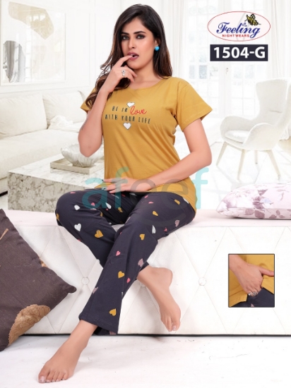Picture of Night-Wear/Pyjama For Women (1504-G) 