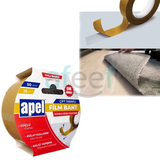Picture of Apel Film Double Sided Carpet Tape 50mm 25mt (LMP614)