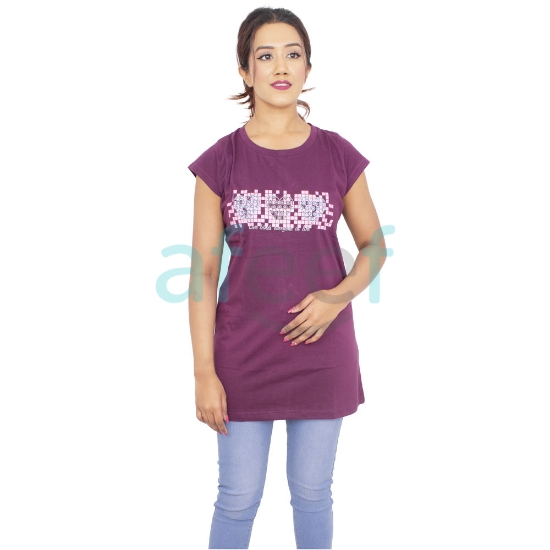 Picture of Women Tshirt Long (L1080-E)