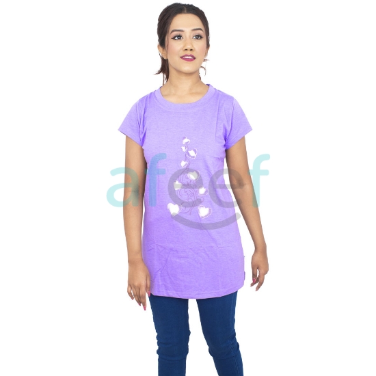 Picture of Women Tshirt Long (L1080B)