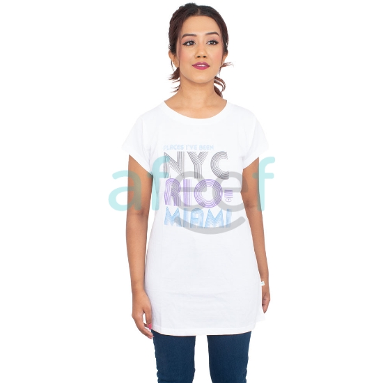 Picture of Women Tshirt Long (L1080-D)