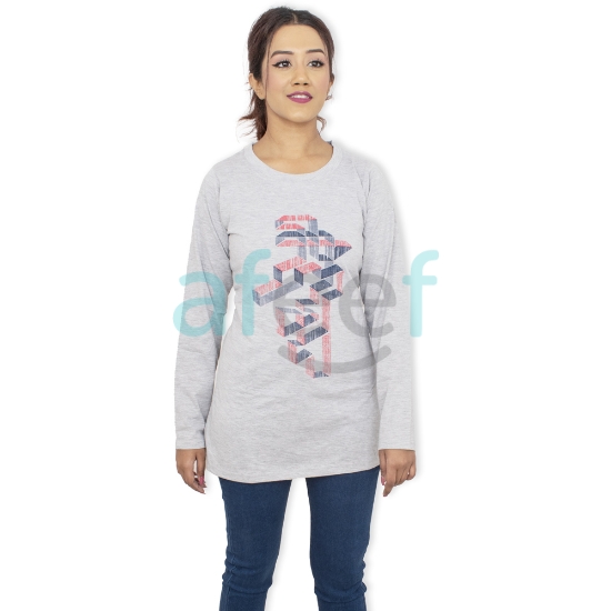 Picture of Raj Fashion Long Sleeves Printed Tshirt (2080D)