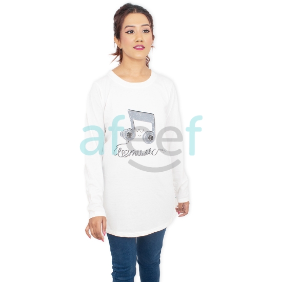 Picture of Raj Fashion Long Sleeves Printed Tshirt (2080B)