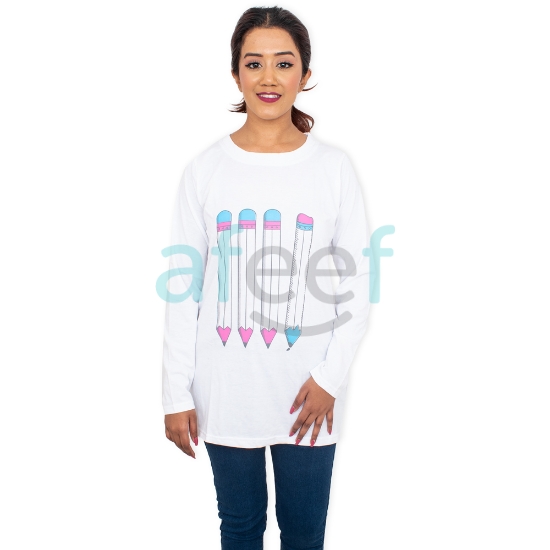 Picture of Raj Fashion Long Sleeves Printed Tshirt (2080A)