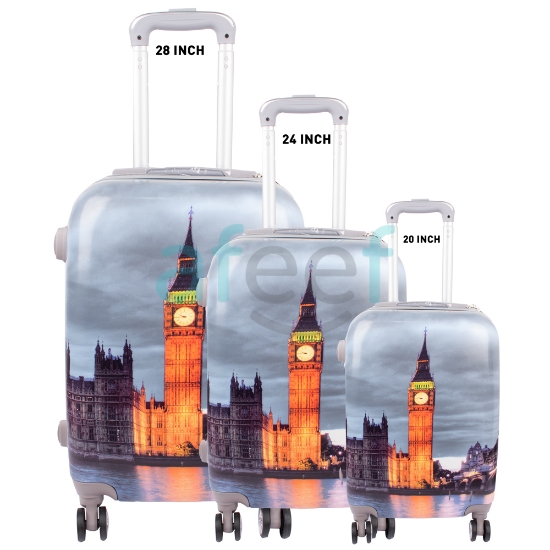 Picture of Stylish Design Fiber 4 Wheel  Luggage Trolley Bag  20/24/28 inch (MT228) 