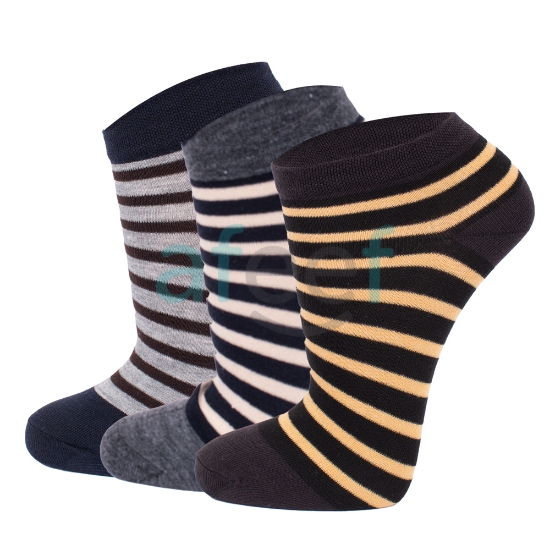Picture of Ankle Socks Set Of 3 Pair ( AS55)
