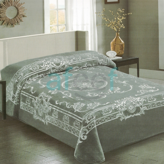 Picture of Cannon Embossed Blanket 180 x 240 cm (Light grey)