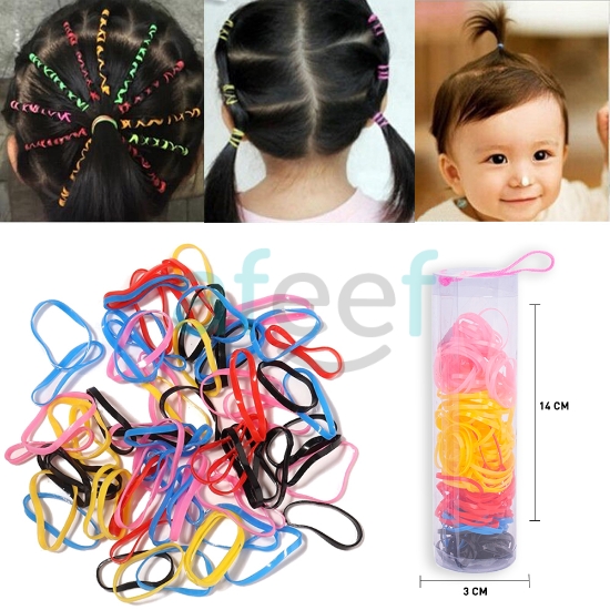 Picture of colorful Elastic Rubber Band pack of 6 (HA02)