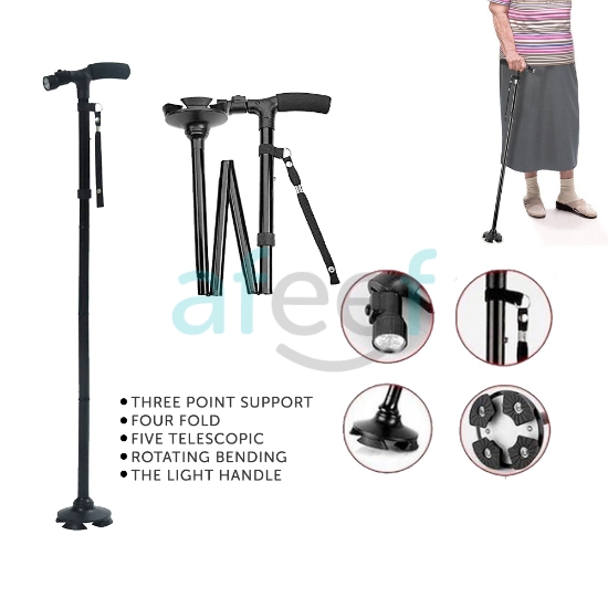Picture of Elderly Crutch 4 ways Stick (LMP47)