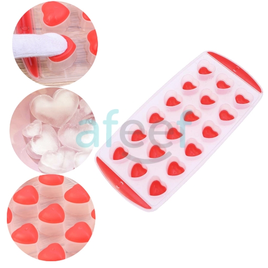 Picture of Heart Shaped Ice Tray Assorted Colors (LMP356)