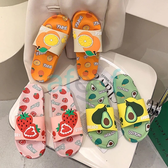 Picture of Cute Cartoon Fruit Design Slip On Slipper (1899)