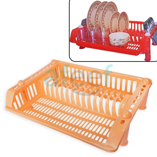 Picture of Plastic Drying Stand for Dishes Assorted Colors (KS01)