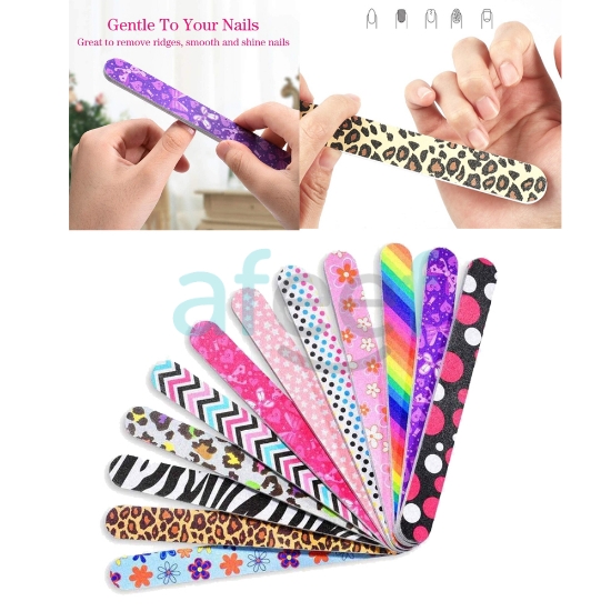 Picture of Double-sided Multi-color Nail File Set of 2 piece (LMP202) 