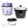 Picture of Sumo 1 Liters Rice Cooker With Steamer Assorted Colors (SX-100)
