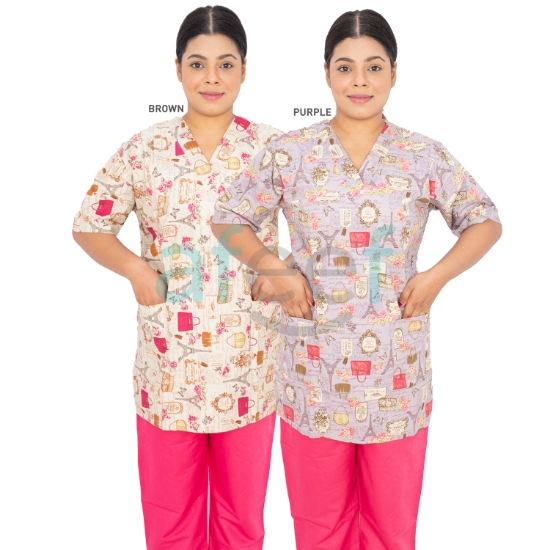 Picture of Nanny Uniform Cotton (S-V-HS-140CJ)   