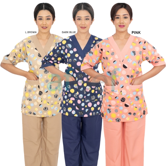 Picture of Domestic Worker Uniform Krab (S-V-HS-63K) 